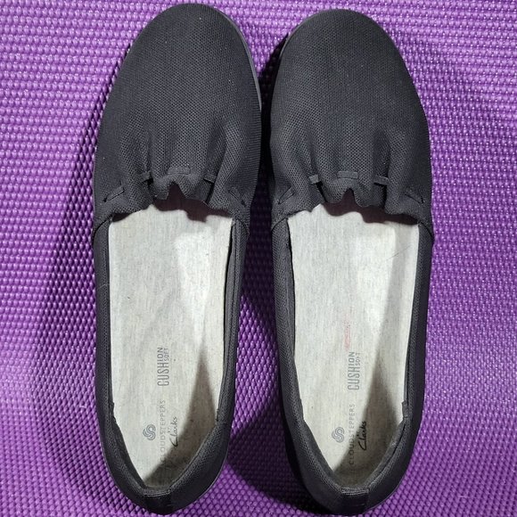 Clarks Cloudsteppers Ayla Shine Slip-On Shoes - Women's 8M - Picture 5 of 8